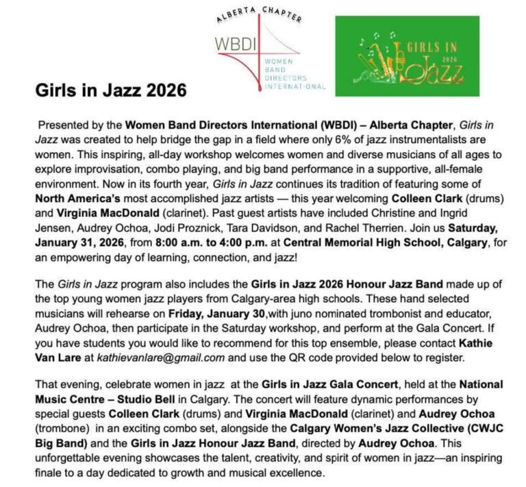 2026 Girls in Jazz